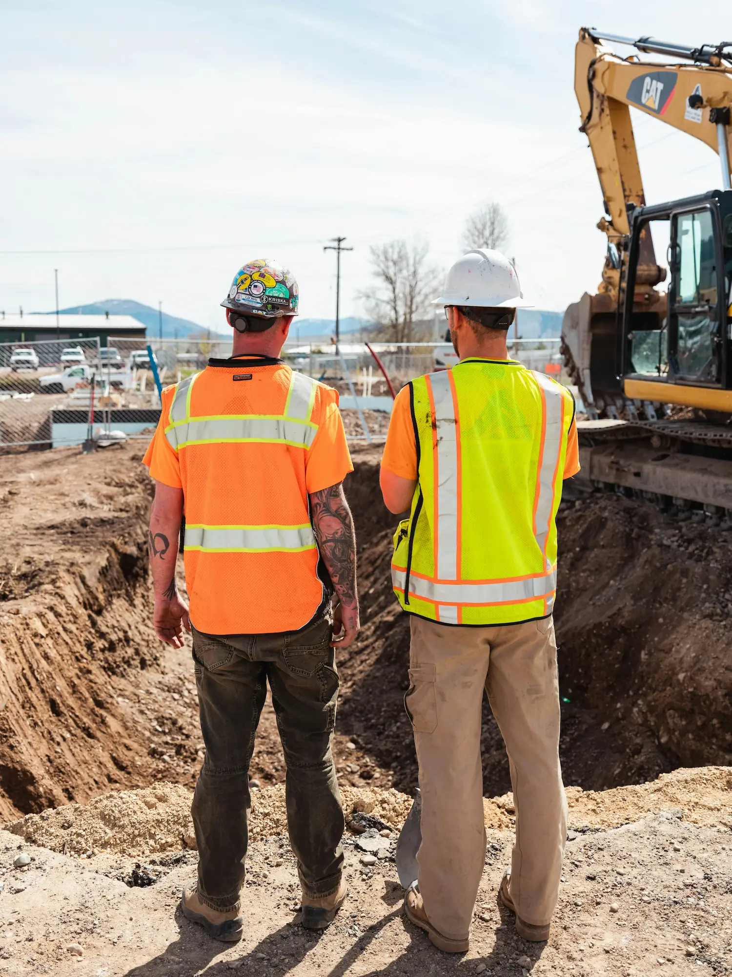 Beispielbild für Mitarbeiter im Baugewerbe